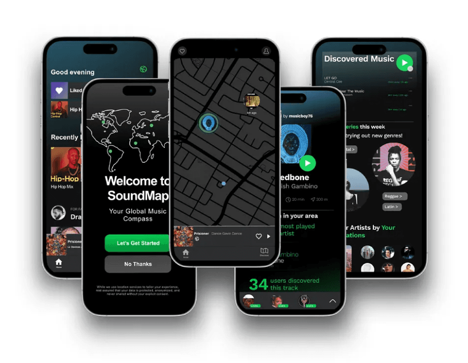 Spotify SoundMap : Concept